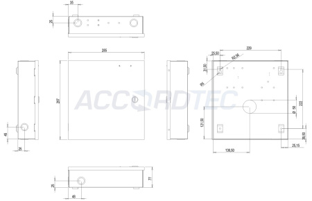 ББП-30 исп. 2 Блок бесперебойного питания ACCORDTEC, 12 В, 3 A